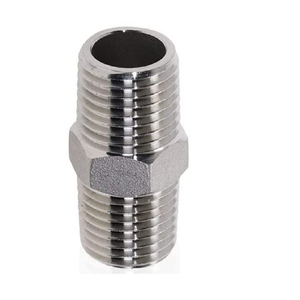 Conexión de Tubería Hexagonal de Acero Inoxidable 304, Lisa, Cuadrada, Tamaño 3/4 Pulgadas, SCH 40, Alta 16, OEM Personalizable, Química - Product Image 1