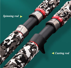גבוהה פחמן סיבי 2.1/2.28/2.4m ספינינג מוט וליהוק מוט קומבו חכת דיג סליל קומבו סט - Product Image 3