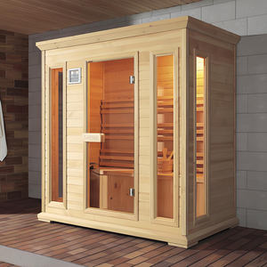 Voll spektrum Infrarot Medizinische <span class=keywords><strong>Sauna</strong></span> Trocken dampf 2 Personen Indoor Infrarot <span class=keywords><strong>Sauna</strong></span> raum - Product Image 4
