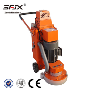 Machine à meuler le béton Xinsda Machinery, machine à meuler les sols, 380V, orange, design compact manuel - Product Image 3