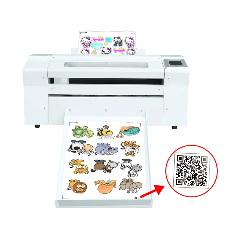 Sonder angebot A3 ein Blatt Auto Feeding Etiketten schneider Kontur schneider QR-Code Digitale Stanz maschine