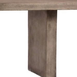 ชุดโต๊ะรับประทานอาหารทรงสี่เหลี่ยมทันสมัยทำจากไม้ สำหรับห้องรับประทานอาหาร ชุดโต๊ะคอนกรีตเสริมไฟเบอร์กลาส - Product Image 3