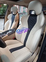 Housses de siège de voiture en cuir personnalisées pour BMW Série 3 E90 F30 E36 E46 E92 Pièces intérieures 2005-2011 Série 7 Land Cruiser