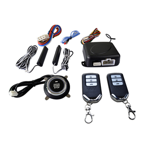 Sistem Pengaktifan Mesin Tanpa Kunci PKE Tombol Tekan <span class=keywords><strong>Starter</strong></span> Jarak Jauh 12V Mobil Auto Start Alarm Mobil <span class=keywords><strong>Remote</strong></span> Control - Product Image 4