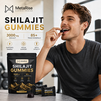 Gummies de Shilajit Or en Gros Marque Blanche – Boost d'Énergie, Soutien Immunitaire, Minéraux Multiples, Acide Fulvique, Résine – Complément Alimentaire