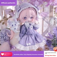 Оригинальная серия Lulu Spirit Story: Набор из 12 шарнирных кукол BJD из ПВХ в тематике животных — милое украшение для рабочего стола