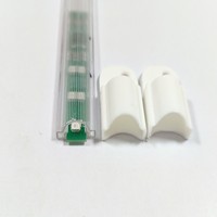 Kit SKD pour vitrine réfrigérée : Boîtier LED semi-démontable à haute luminosité avec couvercle en PC