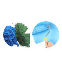 Ciment colorant peinture couleur oxyde de fer bleu poudre