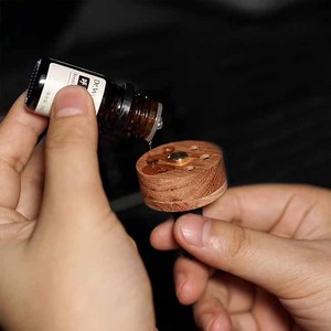 Essential Oil <strong>Diffuser</strong> for <strong>Car</strong> Wooden <strong>Diffuser</strong> with Lava Stone&amp; Vent <strong>Clip</strong> Refreshed in Spirit Mini Air Freshener Gift Idea - Product Image 5