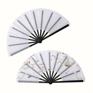 พัดพลาสติกพับได้ขนาดใหญ่แบบกำหนดเอง ปี 2025 เป็นมิตรกับสิ่งแวดล้อม พร้อมโลโก้เพ้นท์ลายส่วนตัว ต้อนรับตรุษจีน พร้อมมาสคอตแห่งความรัก - Product Image 1