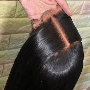 วิกผมแ<span class=keywords><strong>ท</strong></span>้เวียดนามแบบ HD Lace Front ขายส่ง ขนาด 13x4 ไม่ต้องใช้กาว แบบตรงธรรมชาติ สีธรรมชาติ วิกผมบราซิล - Product Image 3
