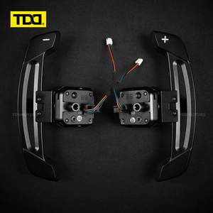Palancas de cambio magnéticas de fibra de carbono TDD para Audi B8 B8.5 Serie A Serie Q Serie S Serie RS A1 A3 A5 A8 Q2 Q3 Q4 Q5 Q7 Q8 S1 - Product Image 2