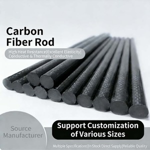 Lichtgewicht koolstofvezelstaaf voor op maat gemaakte fabricatieprojecten - Product Image 3