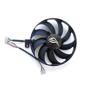 T129215SU 87มม. ใหม่สำหรับ <span class=keywords><strong>Asus</strong></span> RTX2070 ROG Strix-GeForce RTX 2060 Super 2080 Ti หรือ RX <span class=keywords><strong>5600</strong></span> XT พัดลม5700XT 7PIN GPU RTX2060 - Product Image 5