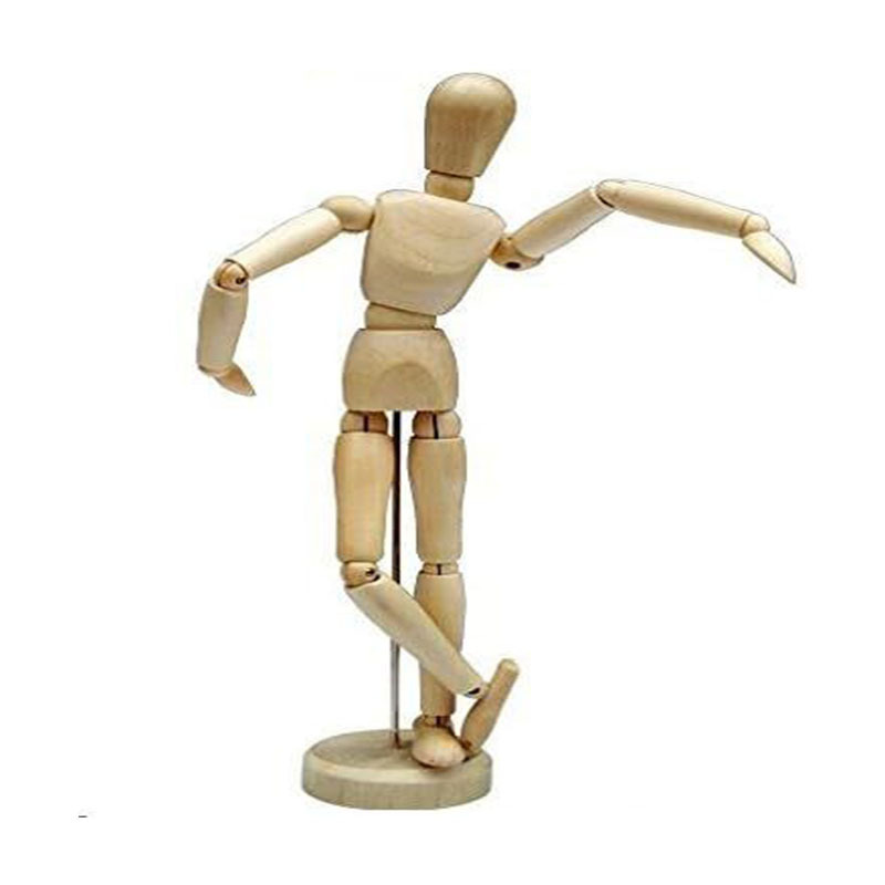 Figura in legno da 12 pollici