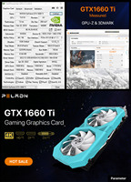 GTX 1660 Ti 6GB GDDR6 GTX 1660 SUPER 6G RX 580 8GD5 Gaming GPU OEM Wholesale Custom Logo Factory Graphics Card