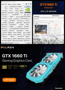 GTX <strong>1660</strong> <strong>Ti</strong> 6GB GDDR6 GTX <strong>1660</strong> SUPER 6G RX 580 8GD5 Gaming GPU OEM Wholesale Custom Logo Factory Graphics Card - Product Image 5