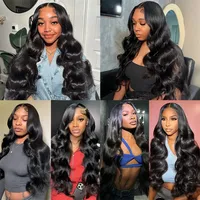 Extensions de cheveux naturels brésiliens Remy Body Wave en lots de 32 pouces, double trame, 3 offres pour femmes