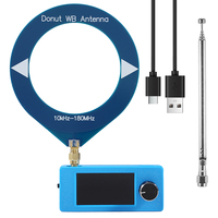 PAREK Si4732 Radio Saku Mini Portabel 0.5-108 Mhz USB AM FM LSB Pemisah & Konverter Video Plastik