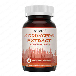 Sıcak satış özelleştirilmiş <span class=keywords><strong>Cordyceps</strong></span> kapsül geleneksel çin sağlık koruma 60 kapsül - Product Image 1