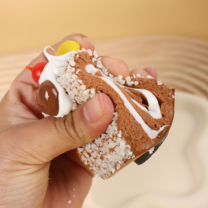 Hot bán thực phẩm Mô hình Squishy Đồ chơi-pu bọt bánh căng thẳng cứu trợ trang trí nội thất cho cửa sổ hiển thị, cảm giác bồn chồn tủ đồ trang trí - Product Image 2