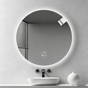 Led Mirror Bathroom Illuminated Waterproof Round Backlit Led Bathroom Makeup Mirror Vanity <strong>Table</strong> with Led Light Makeup Mirror - Product Image 4