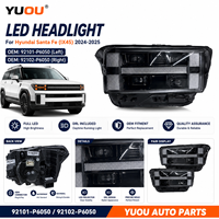 Ensemble de phares LED 12V neuf 6000K pour Santa Fe IX45 2024 2025 OEM 92101-P6050 92102-P6050 DRL