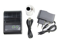 Impresora Térmica Portátil de Recibos BT+USB de 58 mm, Mini Impresora Móvil en Stock, Compatible con Windows/Android/iOS, 1 Año de Garantía