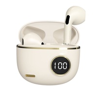 Écouteurs TWS semi intra-auriculaires Bluetooth 5.4 étanches, sans fil, haute qualité sonore, commande vocale, longue autonomie, métalliques