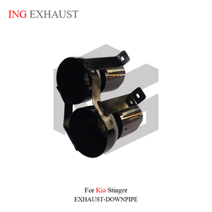 Terminali <span class=keywords><strong>di</strong></span> <span class=keywords><strong>Scarico</strong></span> in Acciaio Inox ING per Kia Stinger, Doppio Terminale con Accenti in Fibra <span class=keywords><strong>di</strong></span> Carbonio, Parti per Tuning Auto all'Ingrosso - Product Image 4