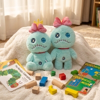 Vente en gros de jouets en peluche super doux, créatifs, amusants et mignons, brodés, de 5 cm à 15 cm, pour cadeau souvenir