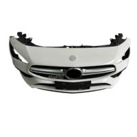 Pare-chocs avant pour Mercedes Benz CLA C118 AMG35 2020-2024, comprenant la calandre, le radiateur, le ventilateur et les composants du pare-chocs