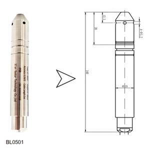 Không thấm nước 19/16/13 Mét Mini mức độ thăm dò 4-20mA đầu ra hydrostaic sâu vâng mực nước cảm biến cho sâu tốt - Product Image 3