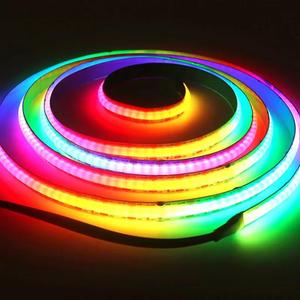 Dải Đèn LED COB RGB SK6812 332Leds/M Dải COB FOB Linh Hoạt Đèn Băng LED Có Thể Điều Chỉnh Độ Sáng Tuyến Tính Đủ Màu DC 5V 1M/2M/<span class=keywords><strong>3M</strong></span>/4M/5M - Product Image 1