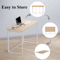 Mesa Plegable Ecológica para Computadora Portátil de Oficina en Casa PRORIALS, Varios Tamaños 80*40cm/100*50cm, Color Personalizado, Soporta 50kg