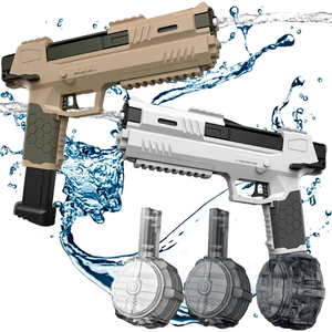 Pistolet à eau électrique réaliste et abordable, jouet en PVC, lanceur automatique de balles éclaboussantes, Super Soaker 1000ml - Product Image 1
