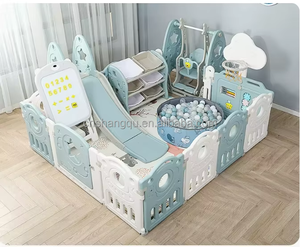 VSUCH 2025 Commerce Personnaliser Petit Parc Bébé Football Enfants <span class=keywords><strong>Jeu</strong></span> Classé Clôture Sol Sécurité Portable Modulaire rose Parc Bébé - Product Image 6