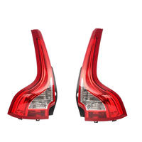 Luces Traseras Originales de Repuesto para XC60 2011-2017, Lentes Rojas, Luces de Freno, Intermitentes, 12V