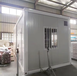 Container House Personalizzabile da 10 Piedi per Uso Commerciale, Casa Prefabbricata per <span class=keywords><strong>Progetti</strong></span> della Coppa del Mondo, Edificio Modulare Portatile in Container - Product Image 4