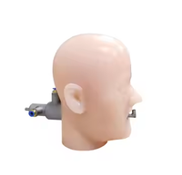 Maniquí de cabeza para pruebas de respiradores ANSI EN149, modelo de resistencia respiratoria para mascarillas, medición de espacio muerto
