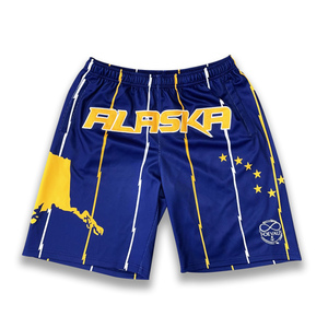 Shorts de sport unisexes à séchage rapide pour le basketball, vente en gros, style hip-hop uni, imprimés par sublimation, 100 % polyester mesh, décontractés - Product Image 2