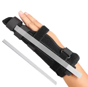 End Finger and Ring Anti-sprain Fixed Bracket Finger Splint Supports for Straightening Broken Fingers Injuries