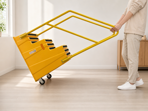 Heavy Duty 3-<strong>Step</strong> HDPE Safety <strong>Step</strong> <strong>Stool</strong> 230KG Load Anti-Slip Stackable Industrial Plastic <strong>Steps</strong> TUV GS EN14183 Certified - Product Image 2