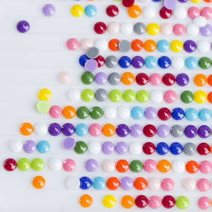 R-01 <span class=keywords><strong>DMC</strong></span> 447 couleurs 2.8mm rond acrylique mosaïque <span class=keywords><strong>broderie</strong></span> perles <span class=keywords><strong>diamant</strong></span> Art peinture ronde perceuse - Product Image 4