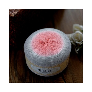 Vente chaude d'usine, fil magique 100% coton, fil fantaisie pour le tricot et le tissage, fil teint pour bébé, pull, écharpe, chapeau - Product Image 2