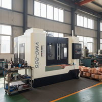 Centro de Mecanizado Vertical CNC VMC850 Vmc855 de Taiwán Okada, Mesa Rotatoria de 5 Ejes y 4 Enlaces, 200 mm