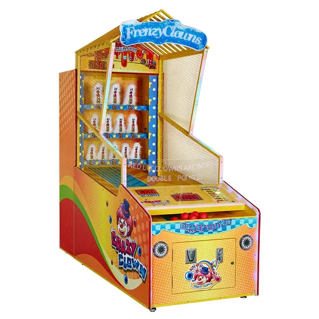 IFD Indoor Lottery Amusement Coin Operated Frenzy Clown Redemption Game Machine for Sale