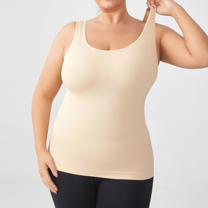 Body de Nylon y Spandex Sin Costuras, Transpirable, Tipo Camiseta, Personalizable, Moldeador de Cuerpo Reductor para Uso Diario, <span class=keywords><strong>Mercadoria</strong></span> - Product Image 1