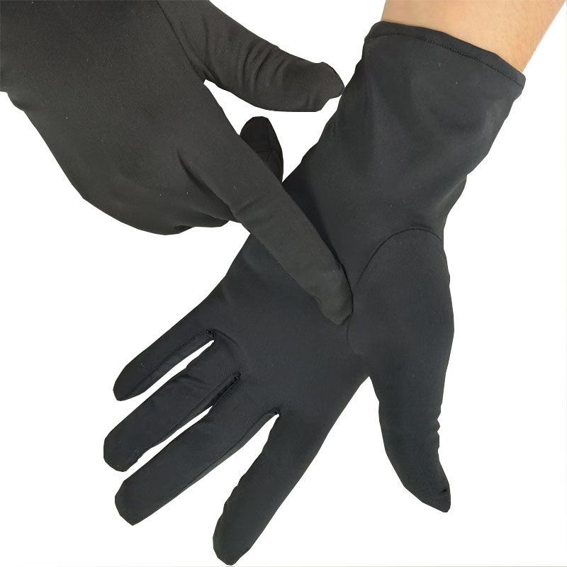 Custom Microfiber Cleaning Jewelry Silver Gloves