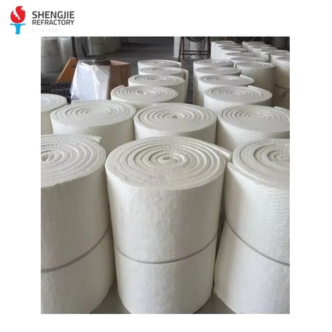 Aluminosilicate Fireproof Insulation Kiln 1450c 1250c Ceramic Fiber Blanket Board Paper Biosoluble Refractory Material